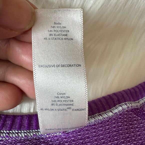 Ivivva By Lululemon Swiftly Fly Tech Long Sleeve Shirt Size 10 - Picture 7 of 9